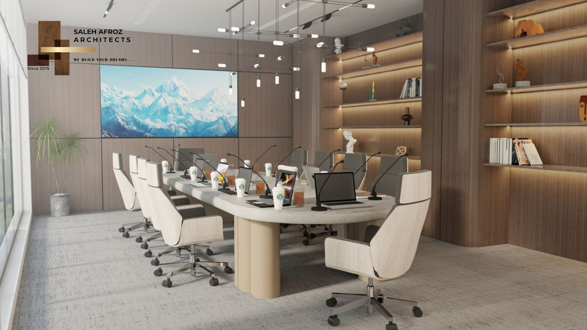 Professional Corporate Office Interior Design Company in Gulshan | Saleh Afroz Architects